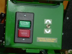 Tumbler control panel